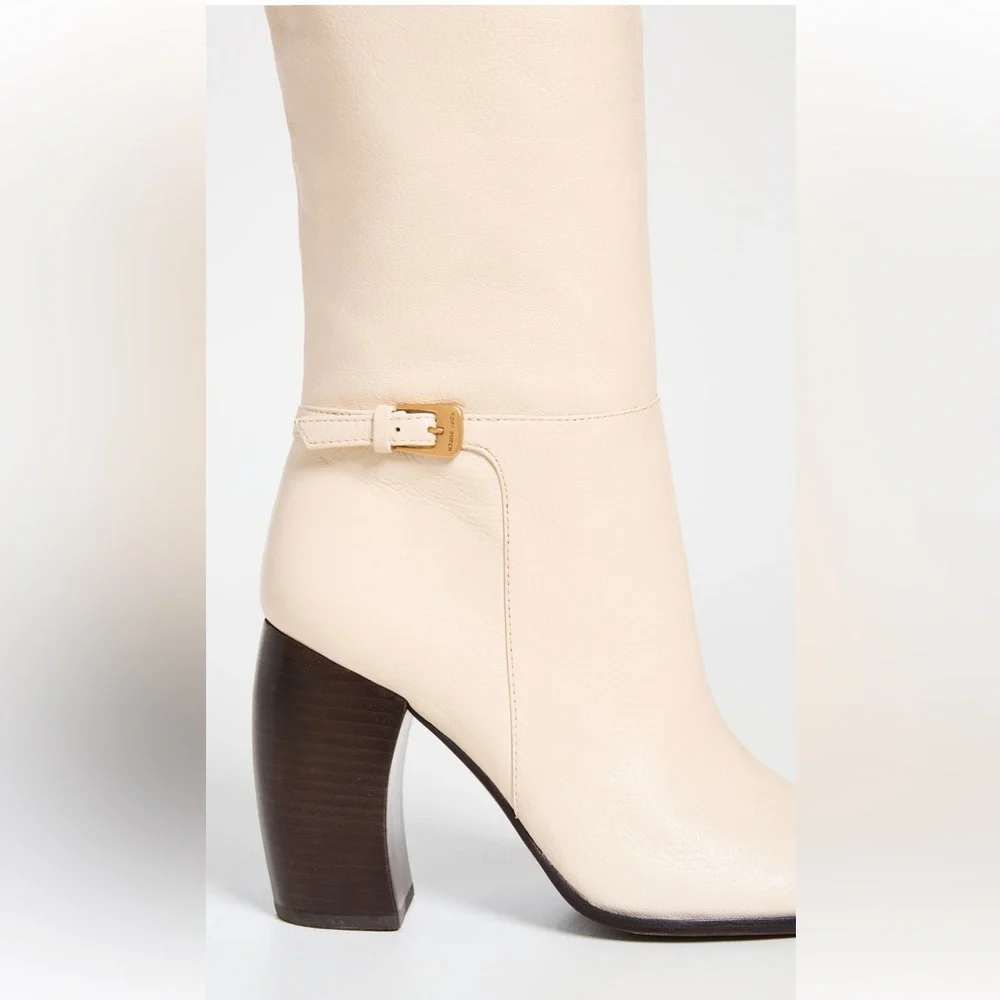 Tory Burch Banana Heel Buckle Boots